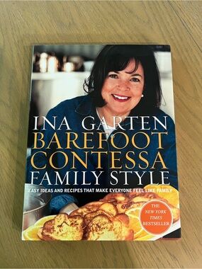 Barefoot Contessa Family Style Cookbook - Blue Cover